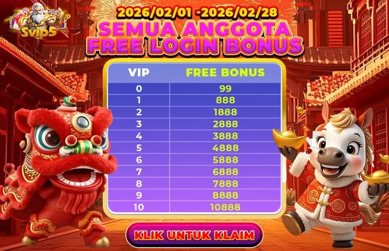 SEMUA ANGGOTA FREE LOGIN BONUS